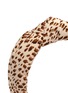 Detail View - Click To Enlarge - LELE SADOUGHI - Leopard print knotted headband