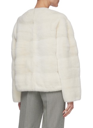 Back View - Click To Enlarge - YVES SALOMON - Mink jacket