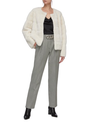 Figure View - Click To Enlarge - YVES SALOMON - Mink jacket