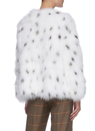 Back View - Click To Enlarge - YVES SALOMON - Fox and lynx fur vest