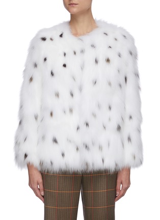 Main View - Click To Enlarge - YVES SALOMON - Fox and lynx fur vest