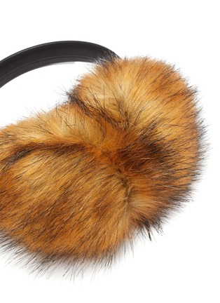 Detail View - Click To Enlarge - HEURUEH - 'Luscious' faux fur blade ear muffs