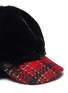 Detail View - Click To Enlarge - HEURUEH - Mixed material riding cap