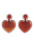 Main View - Click To Enlarge - LELE SADOUGHI - Jewel stitched heart earrings