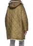 Detail View - Click To Enlarge - YVES SALOMON ARMY - Hooded reversible coat