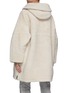 Back View - Click To Enlarge - YVES SALOMON ARMY - Hooded reversible coat