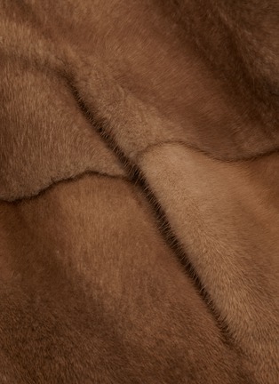  - YVES SALOMON - Belted mink coat