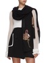 Figure View - Click To Enlarge - JANAVI - x Kiera Chaplin The Hayworth cashmere scarf