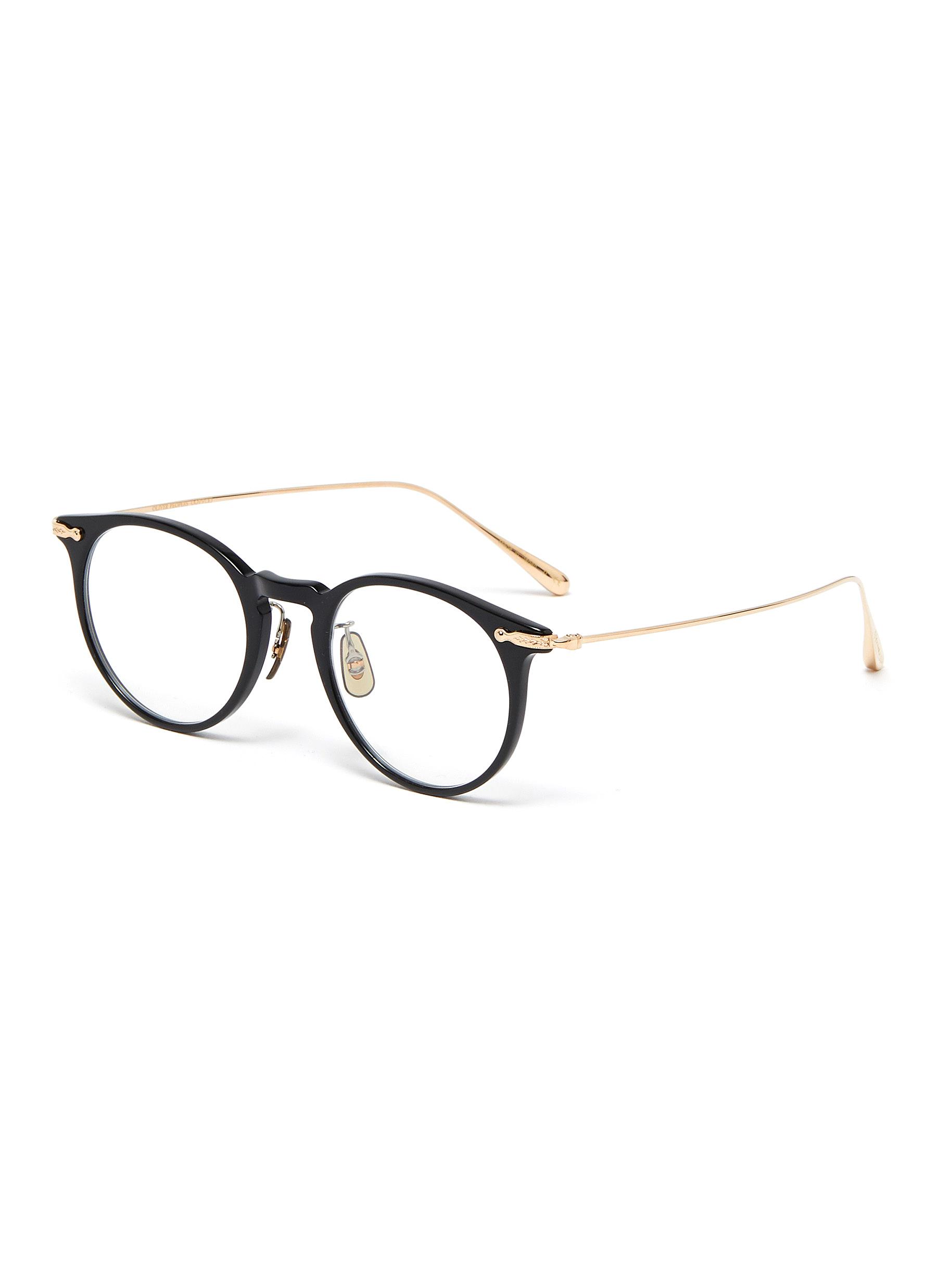 oliver peoples round glasses