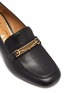 Detail View - Click To Enlarge - SAM EDELMAN - 'Flo' horsebit heeled leather loafers