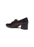  - SAM EDELMAN - 'Flo' horsebit heeled leather loafers