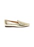 Main View - Click To Enlarge - SAM EDELMAN - 'Emelie' metallic leather penny loafers