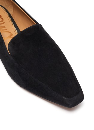 Detail View - Click To Enlarge - SAM EDELMAN - 'Emelie' suede penny loafers