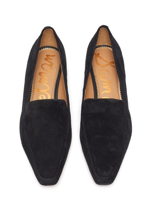 Figure View - Click To Enlarge - SAM EDELMAN - 'Emelie' suede penny loafers