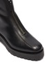 Detail View - Click To Enlarge - SAM EDELMAN - 'Jacquie' zip front leather combat boots