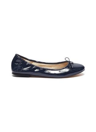 Main View - Click To Enlarge - SAM EDELMAN - 'Felicia' patent leather ballet flats