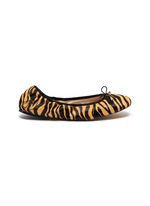 tiger print flats