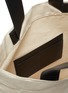 Detail View - Click To Enlarge - JIL SANDER - Logo print canvas tote bag