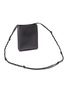Figure View - Click To Enlarge - JIL SANDER - 'Tangle' small leather messenger bag