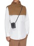 Figure View - Click To Enlarge - JIL SANDER - 'Box' leather crossbody bag