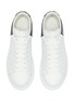Figure View - Click To Enlarge - ALEXANDER MCQUEEN - 'Oversized sneaker' with colourblock heart tab