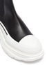 Detail View - Click To Enlarge - ALEXANDER MCQUEEN - Chunky Outsole Cap Toe Chelsea Boots