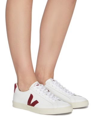 Figure View - Click To Enlarge - VEJA - 'Esplar' lace up leather sneakers