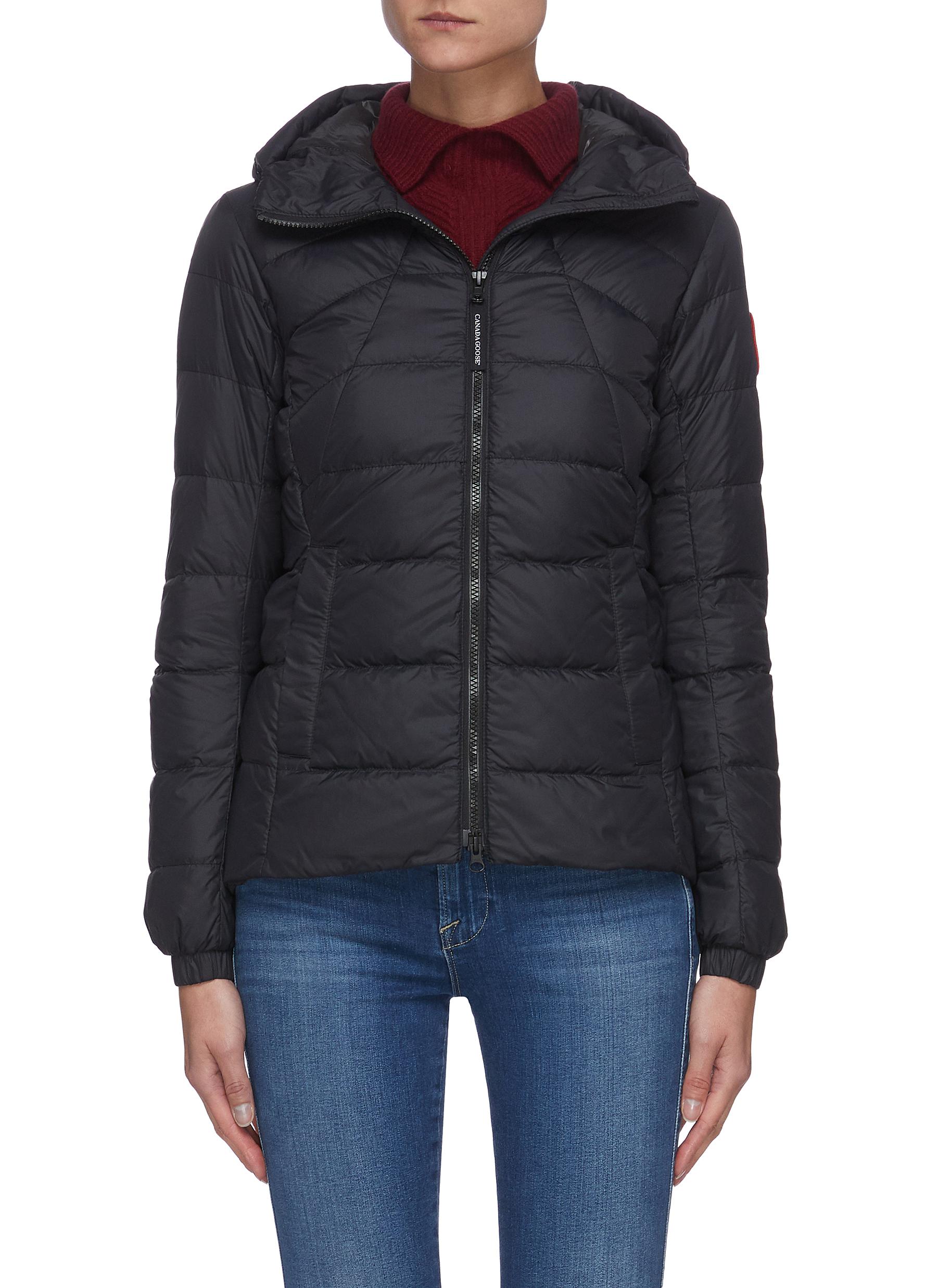 canada goose zip up hoodie