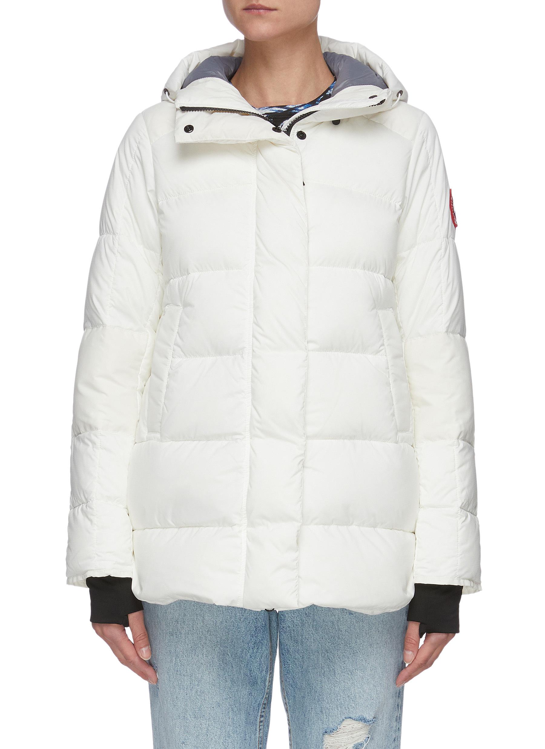 canada goose crawford hoodie down jacket