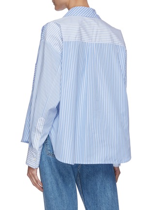 Back View - Click To Enlarge - LOEWE - Stripe pyjama blouse