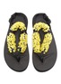 Detail View - Click To Enlarge - CECILIE BAHNSEN - Embroidered floral thong sandals