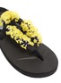 Detail View - Click To Enlarge - CECILIE BAHNSEN - Embroidered floral thong sandals