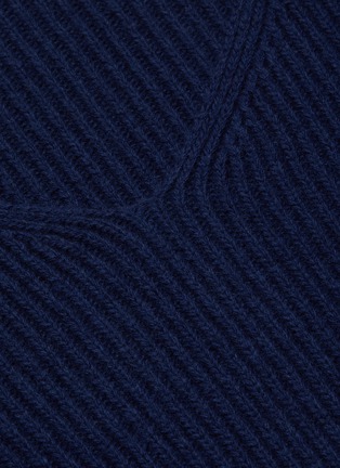  - LOEWE - V-neck Balloon Sleeve Wool Knit Sweater