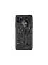 Main View - Click To Enlarge - HADORO PARIS - Bling Bony customised white gold carbon fibre iPhone 11 Pro Max