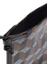 Detail View - Click To Enlarge - AU DÉPART - Geometric pattern leather phone holder