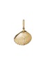 Main View - Click To Enlarge - TSURA - Diamond18k gold seashell talisman