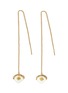 Main View - Click To Enlarge - TSURA - 'Slice' diamond 18k gold drop earrings