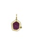 Main View - Click To Enlarge - TSURA - Diamond ruby slide 18k gold pendant necklace
