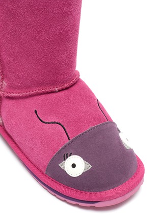 Detail View - Click To Enlarge - EMU AUSTRALIA - 'Little Creatures Butterfly' toddler/kids boots