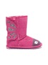 Main View - Click To Enlarge - EMU AUSTRALIA - 'Little Creatures Butterfly' toddler/kids boots