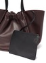 Detail View - Click To Enlarge - PROENZA SCHOULER - Ruched Large leather tote