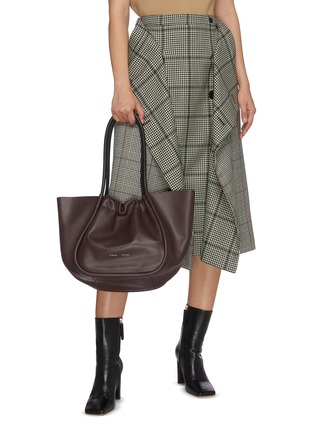 Figure View - Click To Enlarge - PROENZA SCHOULER - Ruched Large leather tote