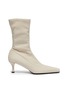 Main View - Click To Enlarge - PROENZA SCHOULER - Square toe stretch leather boots