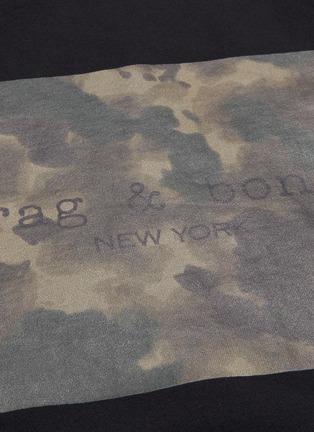  - RAG & BONE - Ink boxed camouflage print sweatshirt