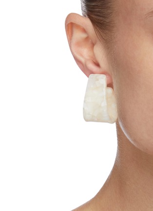 Figure View - Click To Enlarge - RACHEL COMEY - 'Mini Slalom' acrylic earrings