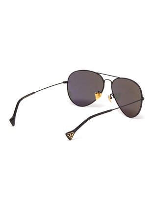 Figure View - Click To Enlarge - DONNIEYE - 'Eternity' metal frame aviator sunglasses