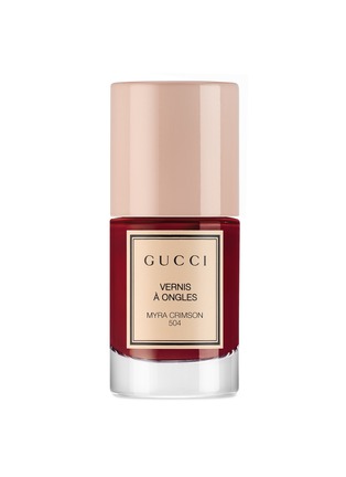 Main View - Click To Enlarge - GUCCI - Gucci Vernis à Ongles Nail Polish – 504 Myra Crimson
