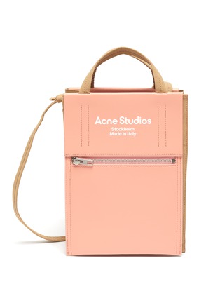 Main View - Click To Enlarge - ACNE STUDIOS - Contrast Panel Logo Print Small Tote