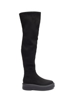 platform knee boots