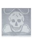 Detail View - Click To Enlarge - ALEXANDER MCQUEEN - Skull and Heart Wool Scarf